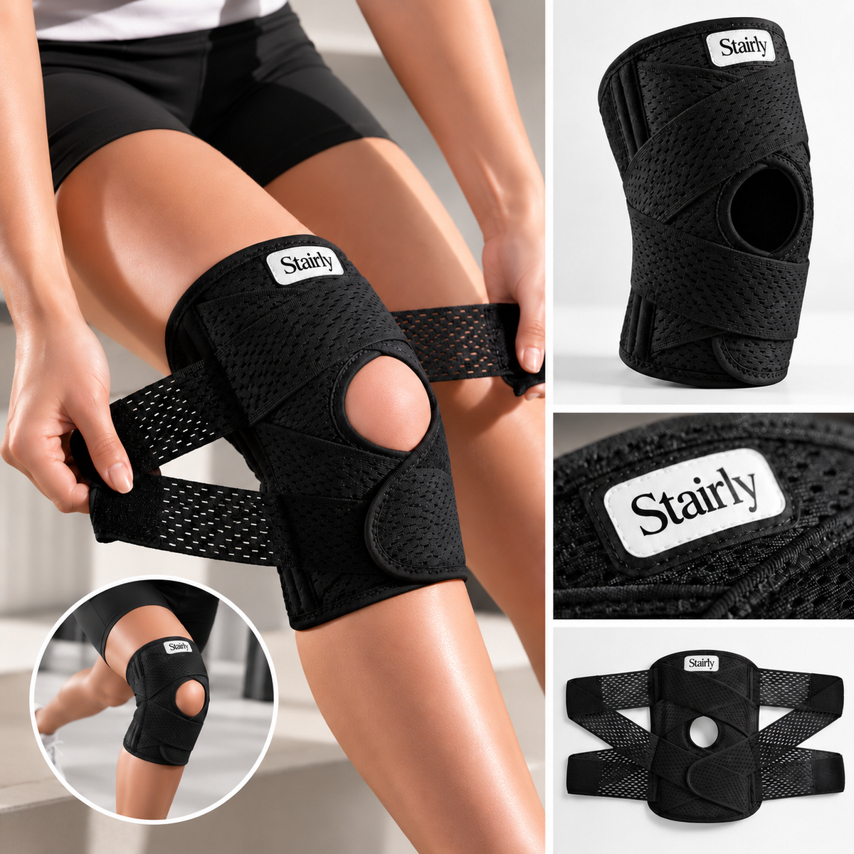 Stairly 4-Spring Knee Brace